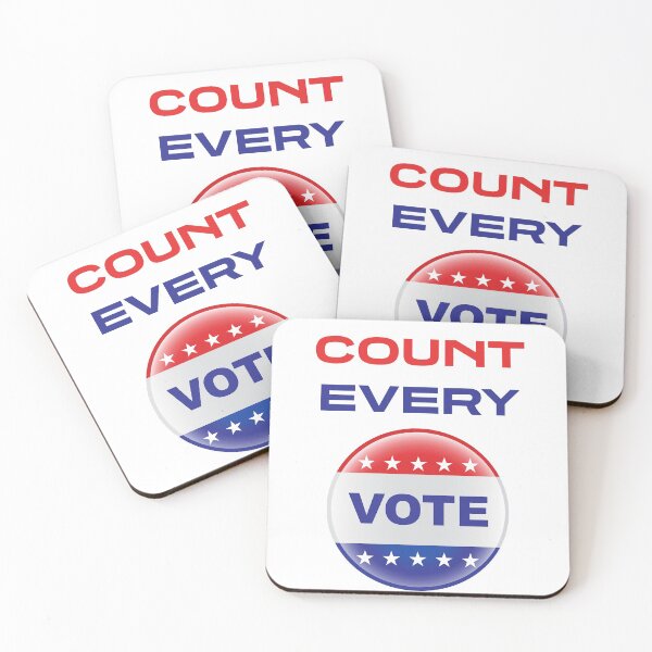 Item preview, Count Every Vote Badge designed and sold by Matthew Gosling.