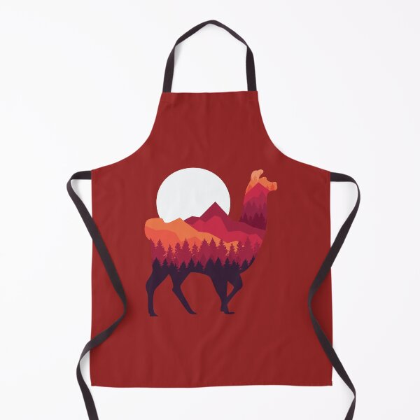 Item preview, Alpaca, landscape, mountains designed and sold by DerSenat.