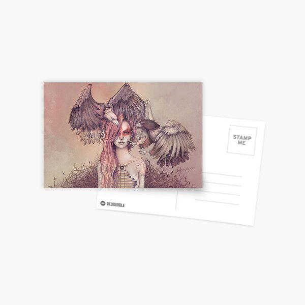 Princesse aigle Carte postale