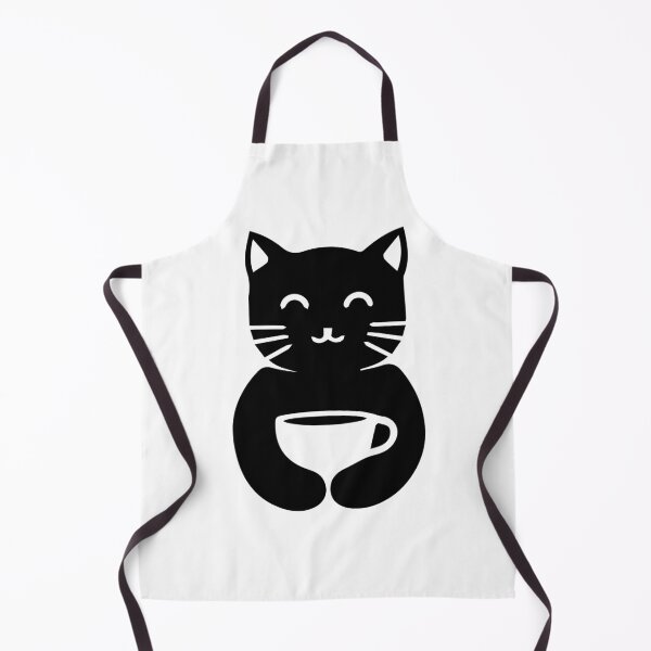 Item preview, Adorable Black Coffee Cat designed and sold by LovenLaughter.