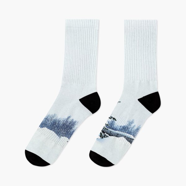 Item preview, White Winter Solo Pine Tree designed and sold by yappei.