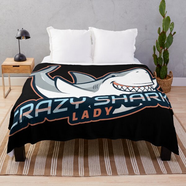 Item preview, Crazy Shark Lady designed and sold by joabaj.