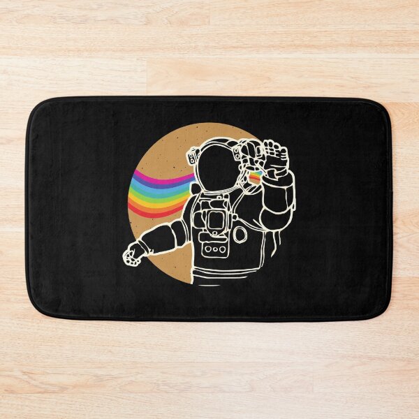 Item preview, Astronaut In Space With Rainbow designed and sold by NiceSign.