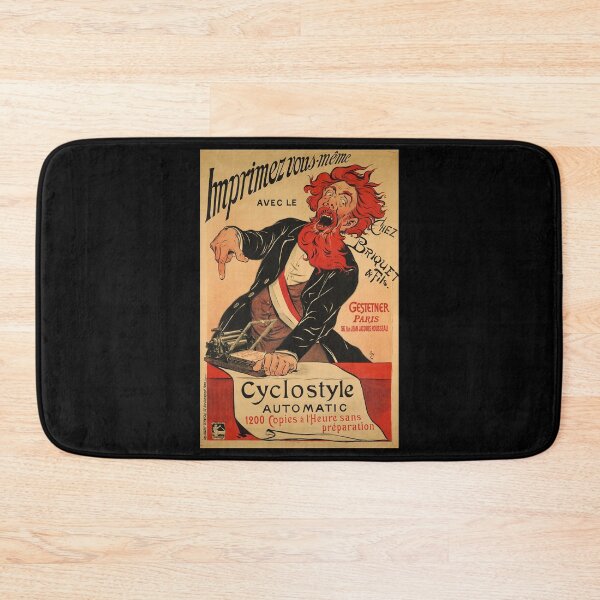 Item preview, retro imprimez vous meme avec le cyclostyle designed and sold by CorasPosters.
