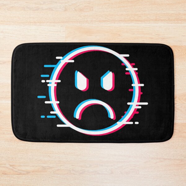 Item preview, Glitch Face Angry designed and sold by machmigo.