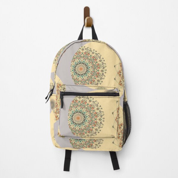 Item preview, SOFT YELLOW MANDALA BY FLOWERS designed and sold by Dahani-mo.
