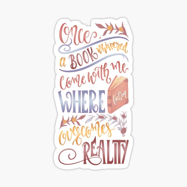 Item preview, ONCE A BOOK WHISPERED designed and sold by Catarina Book Designs.