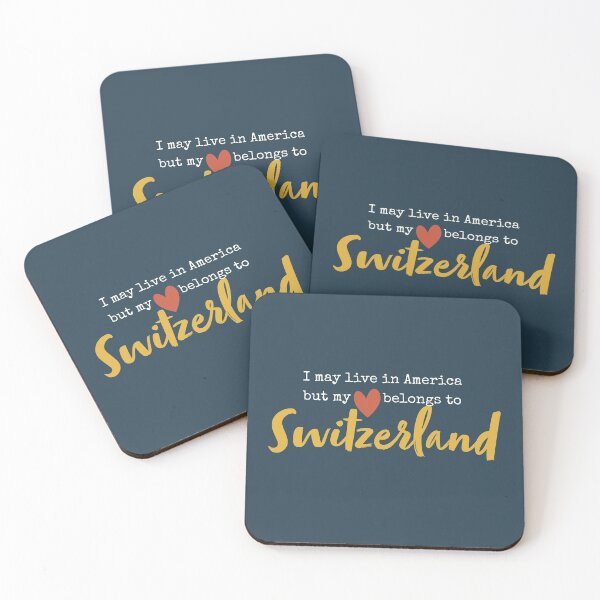 Item preview, I may live in America but my heart belongs to Switzerland designed and sold by Eenig.