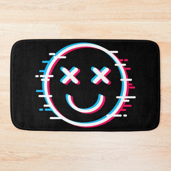 Item preview, Glitch Face Dead Happy designed and sold by machmigo.
