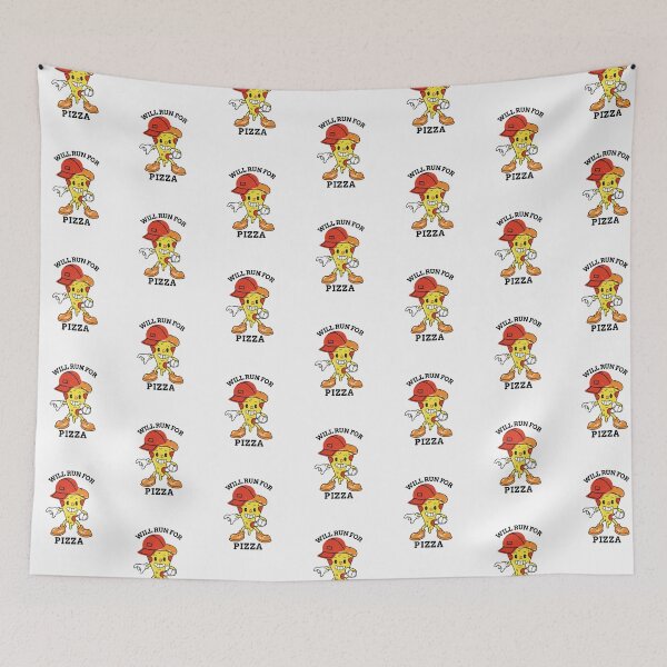 Item preview, Will Run For Pizza designed and sold by Rhu Creations.