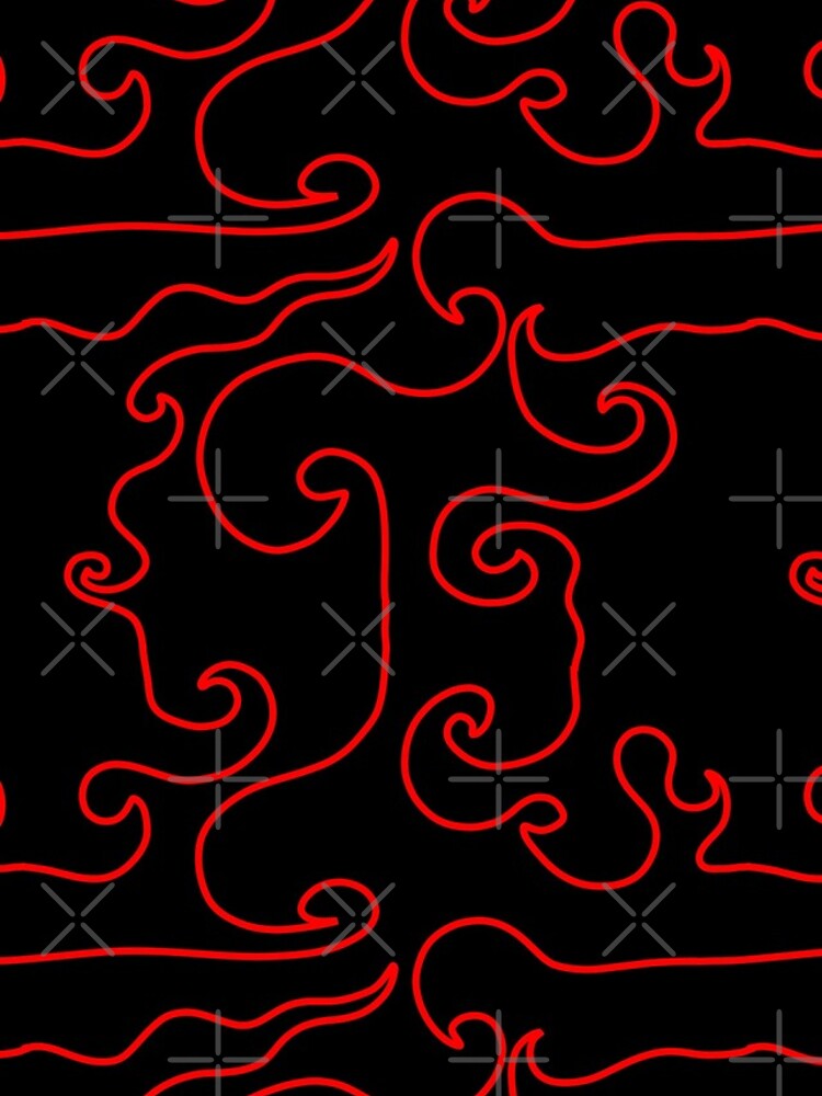 Thumbnail 4 of 4, iPhone Case, Fire Line Pattern designed and sold by Yeaha.