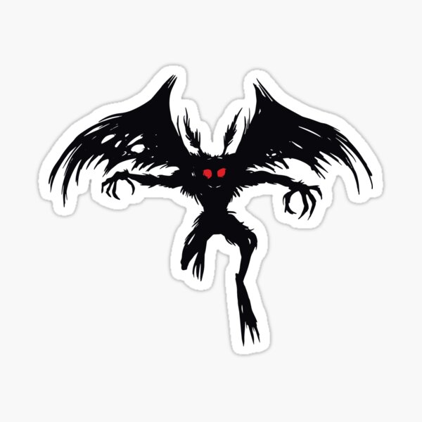 Item preview, Mothman, monster, creature designed and sold by DerSenat.