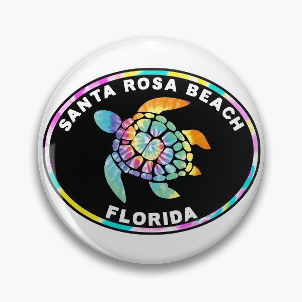 Item preview, Santa Rosa Beach Florida Sea Turtle Sticker designed and sold by DESTINATIONS DECAL.