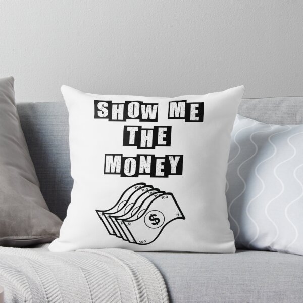 Item preview, Show Me the Money - Dollar Bills - White designed and sold by BusyMonkeys.