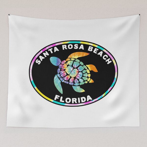 Item preview, Santa Rosa Beach Florida Sea Turtle Sticker designed and sold by DESTINATIONS DECAL.