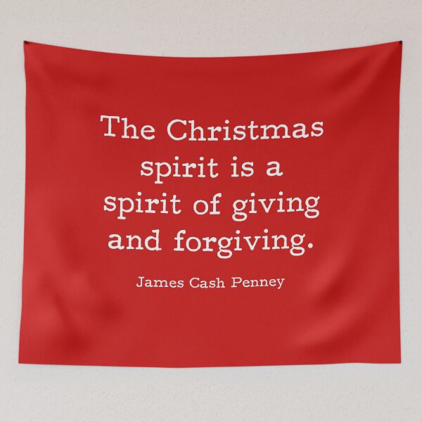 Item preview, The Christmas spirit is a  spirit of giving and forgiving.  designed and sold by corbrand.