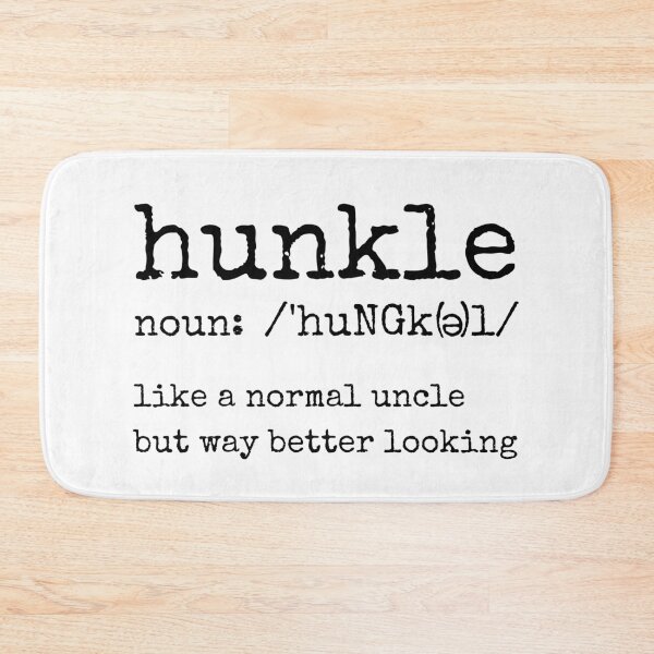 Item preview, Hunkle - funny uncle definition designed and sold by good vibes clothing.