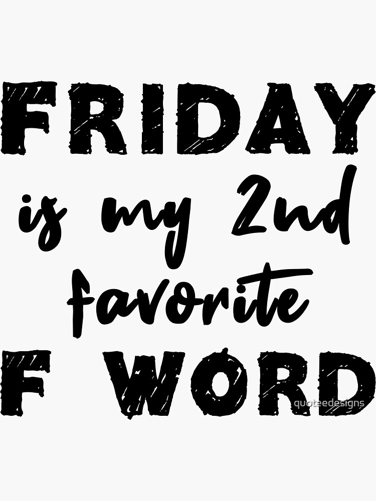Favorite F Word- White Vinyl