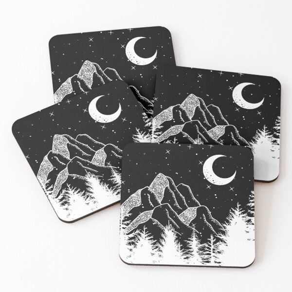 Item preview, El cielo nocturno de la ladera de la montaña designed and sold by Aldo Daci.