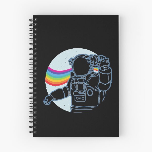 Item preview, Astronaut In Space With Rainbow designed and sold by NiceSign.