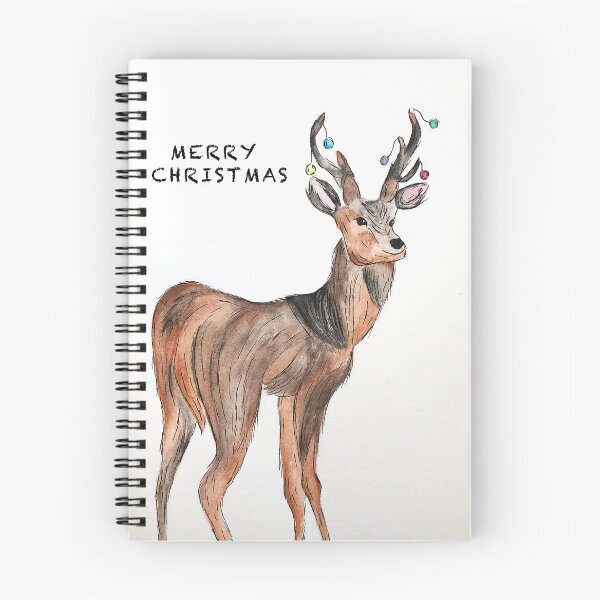 Item preview, Deer Christmas Card designed and sold by Dan Bradbury.