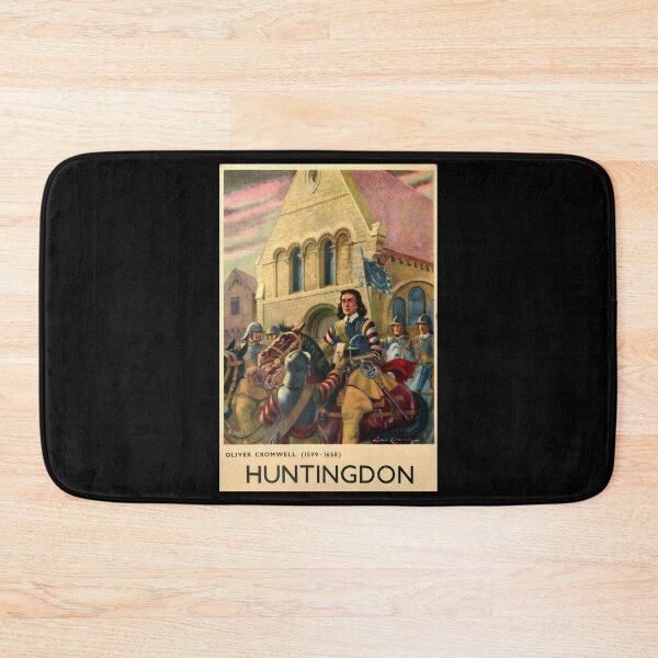 Item preview, retro Huntingdon designed and sold by CorasPosters.