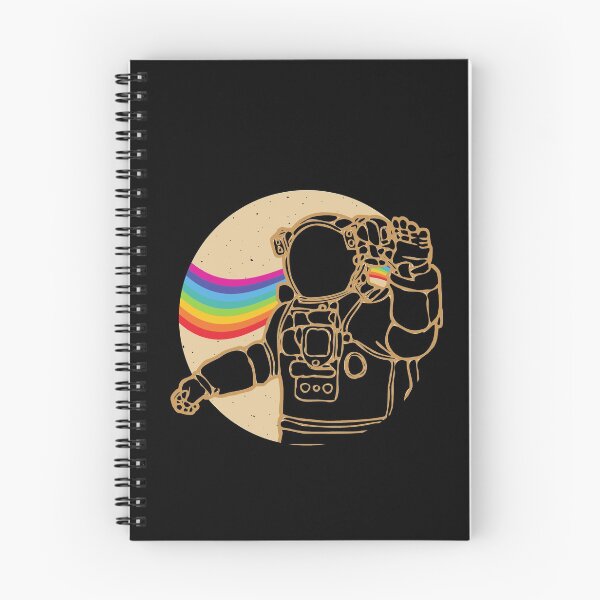 Item preview, Astronaut In Space With Rainbow designed and sold by NiceSign.
