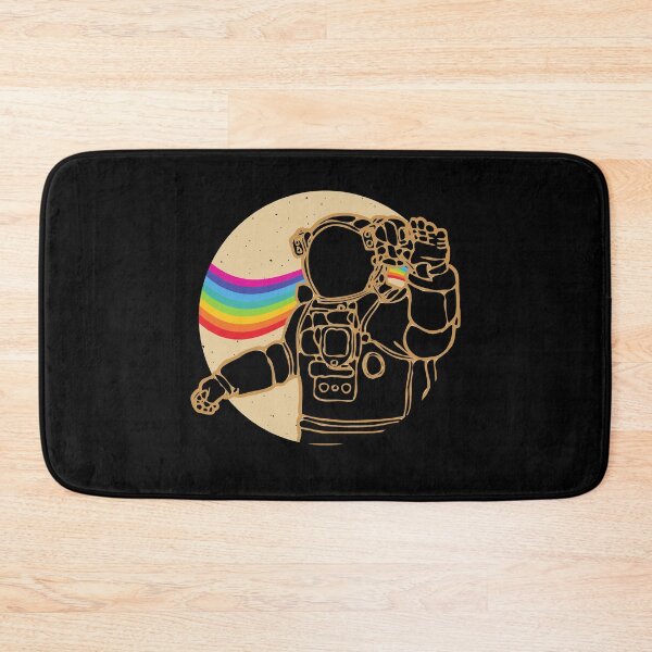 Item preview, Astronaut In Space With Rainbow designed and sold by NiceSign.