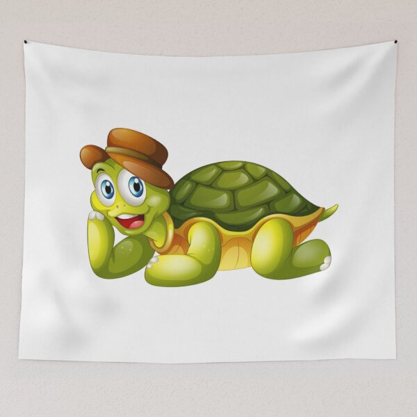 Item preview, Cute turtle smiling 3d designed and sold by Sovik Goswami.