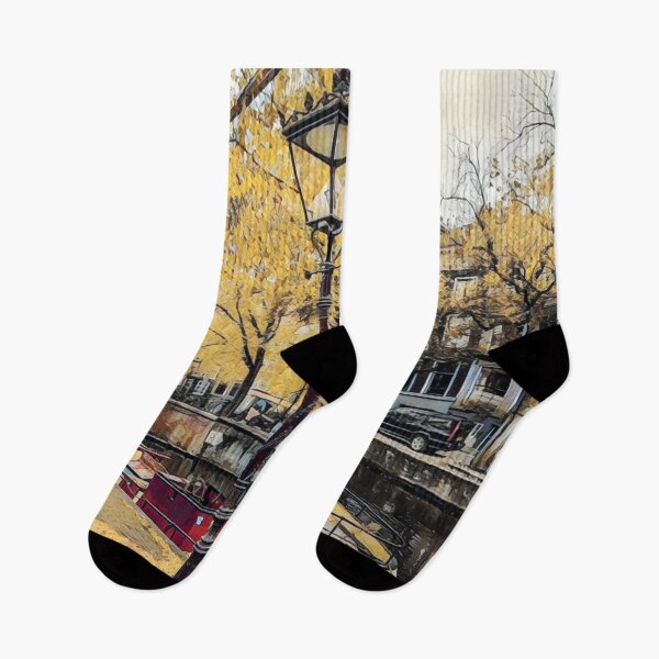 Item preview, Amsterdam view designed and sold by AnnaAndVibes.