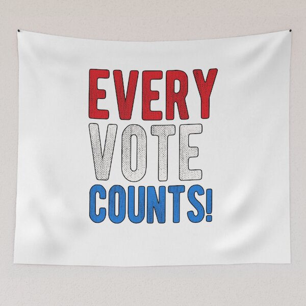 Item preview, Every Vote Counts! designed and sold by masterbones.