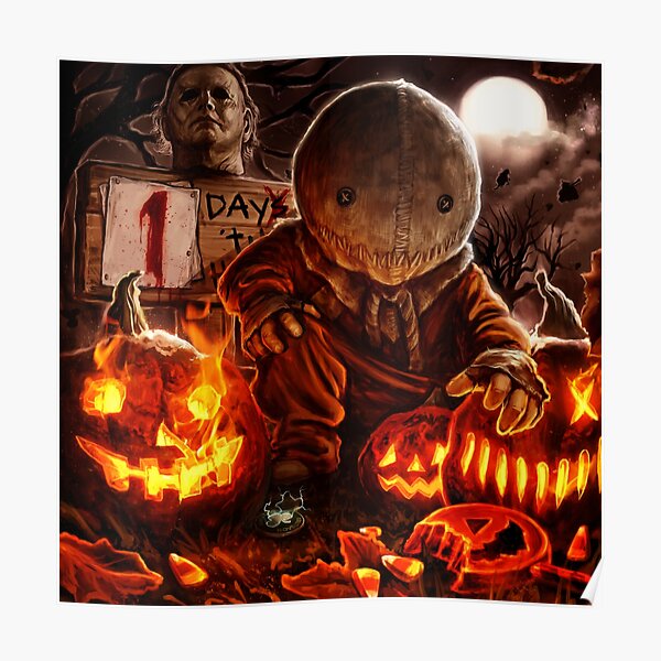 1 day til Halloween Poster