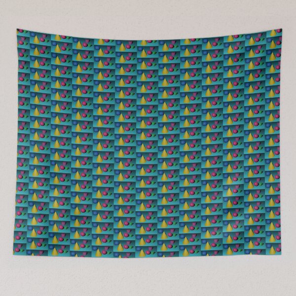 Item preview,  3D Colorful Polygons designed and sold by Sketchy Store.