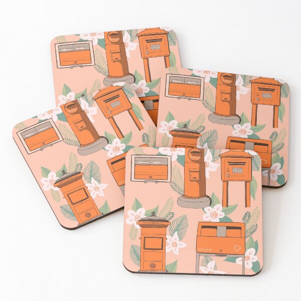 Item preview, Orange Postboxes designed and sold by Liliaphylla.