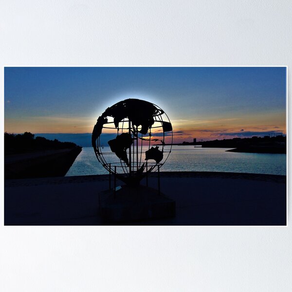 Item preview, Sunset trough the Globe ... designed and sold by ART22.