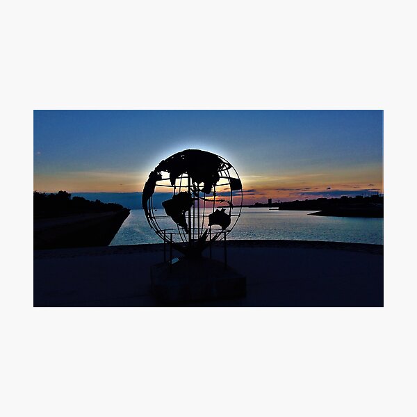 Item preview, Sunset trough the Globe ... designed and sold by ART22.