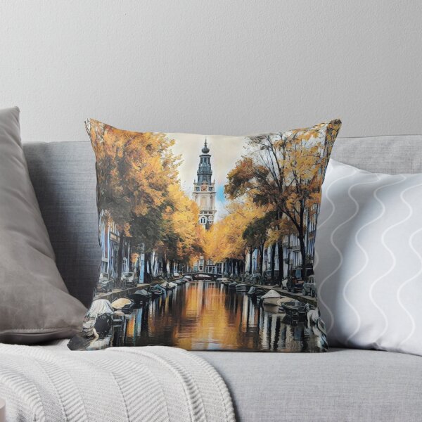 Item preview, Amsterdam view designed and sold by AnnaAndVibes.