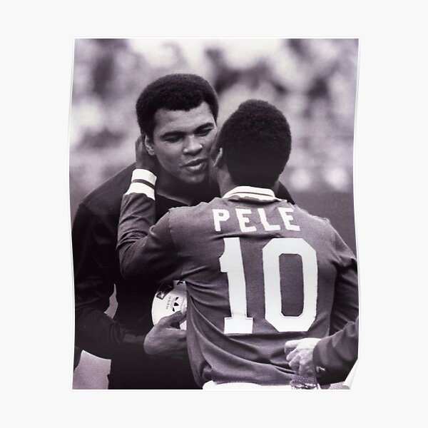 Muhammad Ali und Pele Poster