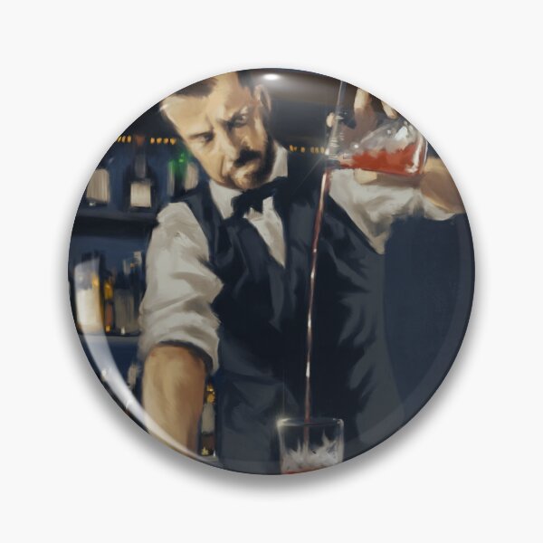 Item preview, Fkn Serious Barman designed and sold by FknTsDigitalArt.