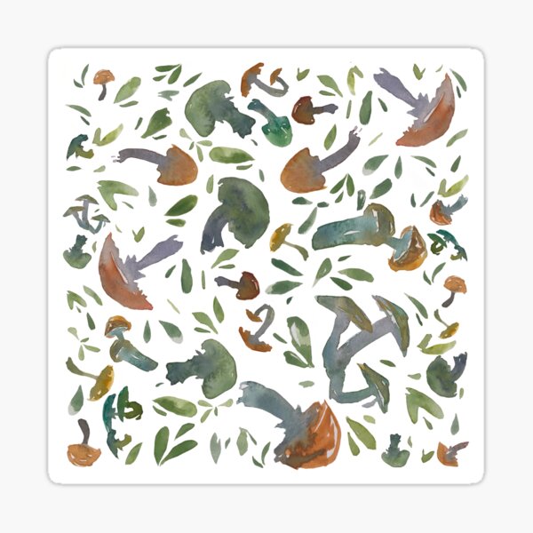 A Shortcut to Mushrooms Sticker