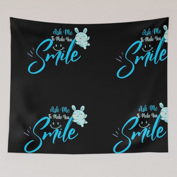 Item preview, Ask Me To Make You Smile - Ask Me To Make You Smile funny  designed and sold by 0umStore.