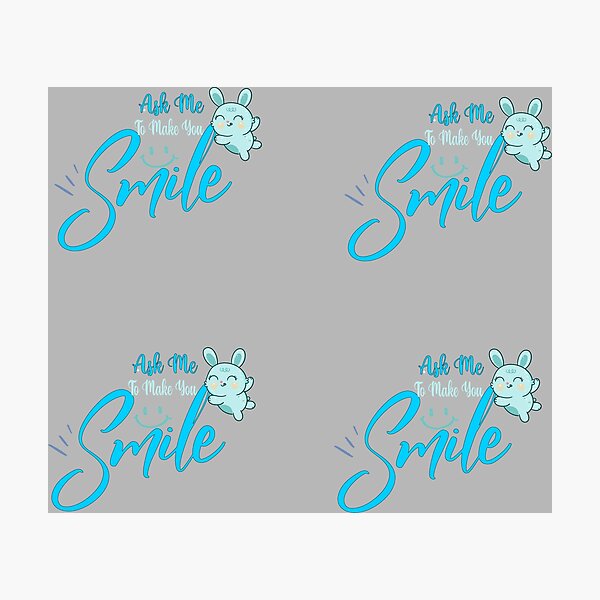 Item preview, Ask Me To Make You Smile - Ask Me To Make You Smile funny  designed and sold by 0umStore.