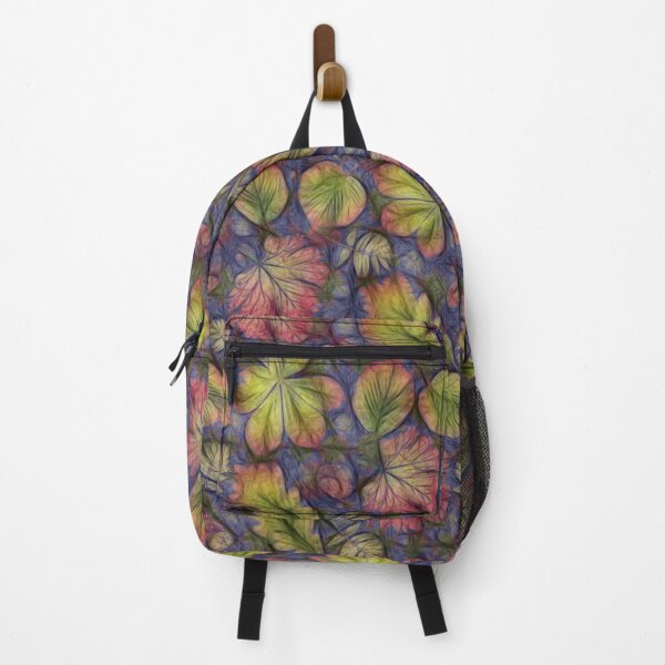 Item preview, Colorful Lascaux Leaves Autumn Pattern designed and sold by PlanetPrints.