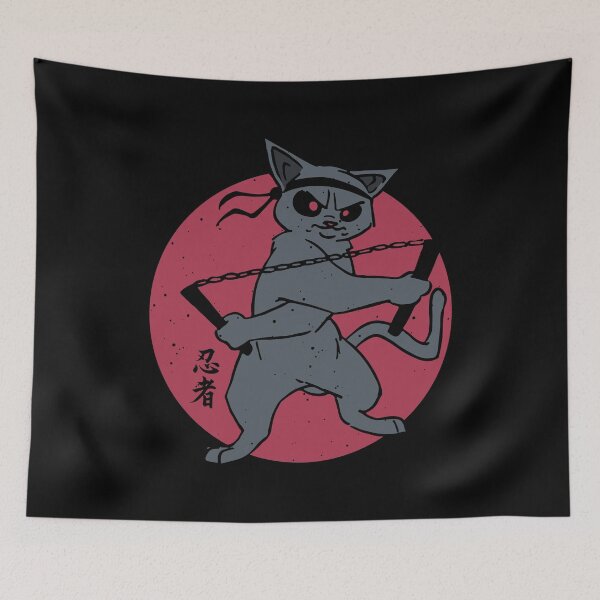 Item preview, Ninja Cat Meme designed and sold by SeizeTheCat.