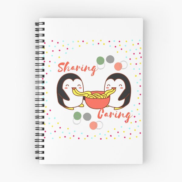 Item preview, Penguin - Sharing Caring designed and sold by ActRightToday.