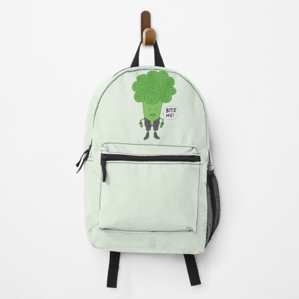 Item preview, Bite Me - Viciously Cute Broccoli  for kids designed and sold by LouiseFranksArt.
