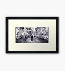 (500) Days of Summer- Lonely Tom Sketch Framed Print