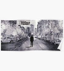 (500) Days of Summer- Lonely Tom Sketch Poster