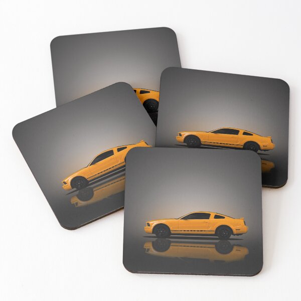 Item preview, Orange mustang designed and sold by Statim.
