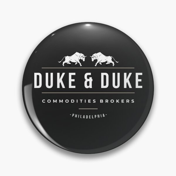 Item preview, Duke & Duke - Commodities Brokers - modern vintage logo designed and sold by Primotees.